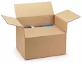 Caisse carton américaine double cannelure à hauteur variable 50 x 30 x 30 cm (3 tailles) | BOC2044-M | Bulteau Systems