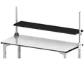 Etagère haute profondeur 40 cm pour table 130 x 90 cm | ET4-11 | Bulteau Systems
