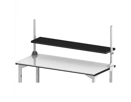 Etagère haute profondeur 40 cm pour table 140 x 90 cm | ET4-12 | Bulteau Systems
