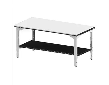 Etagère basse profondeur 20 cm pour table 180 x 90 cm | ET2-16B | Bulteau Systems