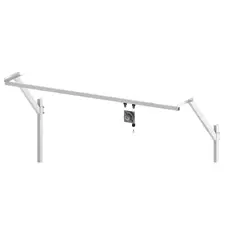 Rail et équilibreur de charge pour tables de travail de longueur 120 cm