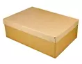 Coiffe carton simple cannelure pour demi-caisse 30 x 20 x 6 cm | OD1002-M | Bulteau Systems