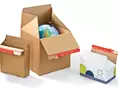 Caisse carton palettisable à fond automatique 39,4 x 19,4 x 38,7 cm | OD0620-M | Bulteau Systems
