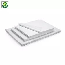Papier de soie blanc transparent 500 x 750 mm