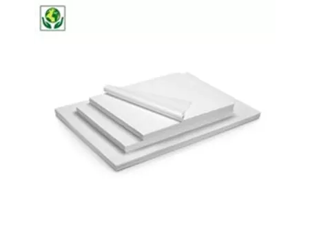 Papier de soie blanc transparent 500 x 750 mm | PAK01SOIE | Bulteau Systems