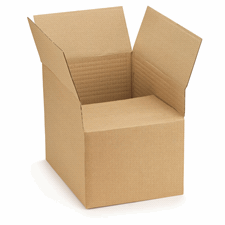 Caisse carton à hauteur variable 20,5 x 20,5 x 15 cm (2 tailles)