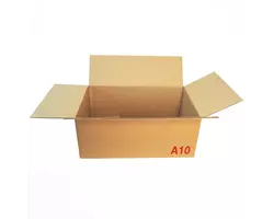 Caisse carton américaine double cannelure palettisable norme automobile type A10 60x40x25 cm