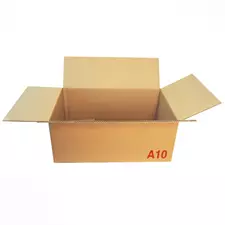 Caisse carton américaine double cannelure palettisable norme automobile type A10 60x40x25 cm