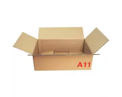 Caisse carton américaine double cannelure palettisable norme automobile type A11 60x40x20 cm