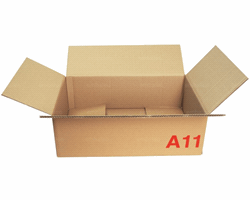 Caisse carton renforcée A11 - 60x40x20 cm