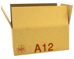 Caisse carton renforcée A12 - 40x30x30 cm
