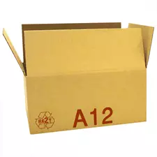 Caisse carton américaine double cannelure palettisable norme automobile type A12 40x30x30 cm