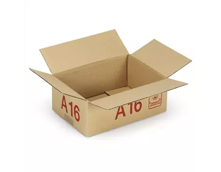 Caisse carton américaine simple cannelure palettisable norme automobile type A16 30x20x12,5 cm | BOCG16-M | Bulteau Systems