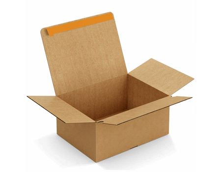 Boîte postale carton fond automatique avec fermeture adhésive 25X15X10 cm | OD0121-M | Bulteau Systems