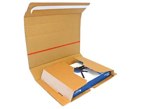 Etui postal carton avec fermeture adhésive 24x18x5 cm | OD0150-M | Bulteau Systems