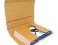 Étui postal carton avec fermeture adhésive 33x25x5 cm | OD0152-M | Bulteau Systems