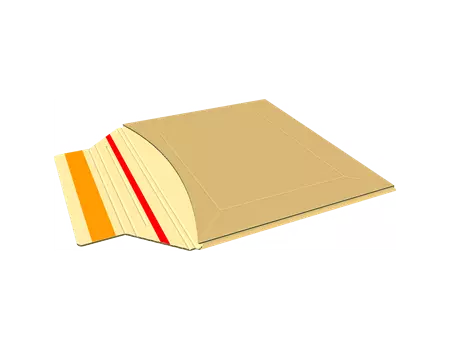 Pochette carton à fermeture adhésive 25 x 20 cm | OD0280-M | Bulteau Systems
