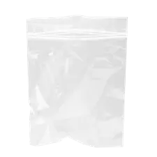 Sachet plastique zip transparent 50 microns 8 X 12 cm