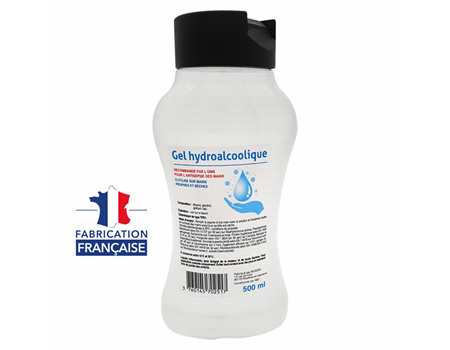 Gel hydroalcoolique 500ml | GH500-M | Bulteau Systems