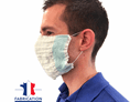 Masque barrière en tissu | MASK1-M | Bulteau Systems