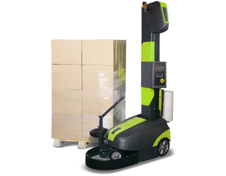 Robot automatique de filmage AKA® ZEN à préétirage motorisé | ZENP | Bulteau Systems