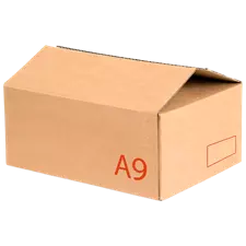 Caisse carton américaine double cannelure palettisable norme automobile type A9 60x40x30 cm