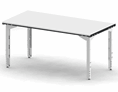 Table de préparation sur pieds standards 120 x 90 cm | TBPR12090 | Bulteau Systems