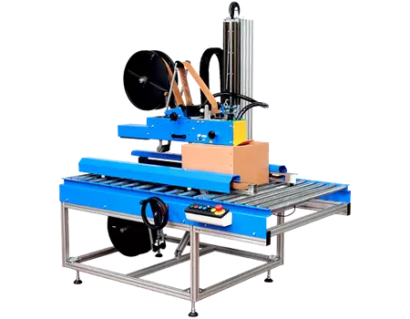 Fermeuse de caisses monoformat pour ruban kraft gommé AKA® kraft CG25 | CG25R-KR | Bulteau Systems