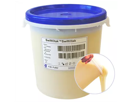 Colle froide H.B. Fuller SWIFT TAK pour étiquetage plastique | CHMFET82-M | Bulteau Systems