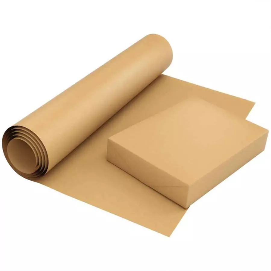 Papier kraft qualité naturel 90g en rouleau 100 cm X 280 M