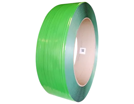 Feuillard polyester vert 100% recyclé 12mm x 0.6mm x 3000 M diamètre intérieur 406mm | CPE6012D-M | Bulteau Systems