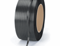 Feuillard polypropylène noir recyclé 12mm x 0.55mm x 3300M diamètre intéieur 200mm | CPP55033D-M | Bulteau Systems
