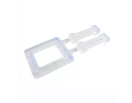 Polyboucles plastique blanches avec picots 13mm | MCM041 | Bulteau Systems