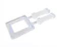 Polyboucles plastique blanches avec picots 16mm | MCM042 | Bulteau Systems