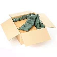 Coussins d'air AIRPREM3 pour colis léger (2 à 4 kg) 15cm x 20cm x 1600M recyclé vert