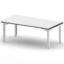 Table de préparation sur vérins électriques motorisés 130 x 90 cm