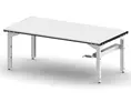 Table de préparation sur vérins hydrauliques avec manivelle 160 x 90 cm | TBPVHY16090 | Bulteau Systems