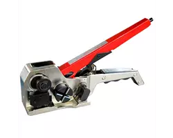 Appareil manuel combiné tendeur-sertisseur T500 pour feuillards polypropylène et PET 16 mm