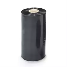 Gaine plastique opaque noire 60µ 393mm X 205M