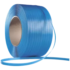 Feuillard polypropylène manuel et machine bleu 12mm x 0,55mm x 3000M diamètre intérieur 406mm
