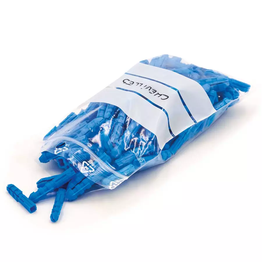 Sachet plastique zip transparent