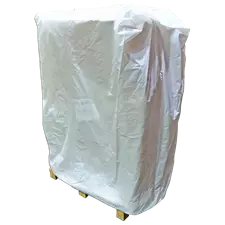 Housse pour palette 80 x 70 x 215 cm Opaque blanche