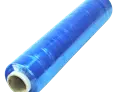 Film étirable manuel teinté bleu 15µ 450 mm x 270 M | FMM020BLB-M | Bulteau Systems
