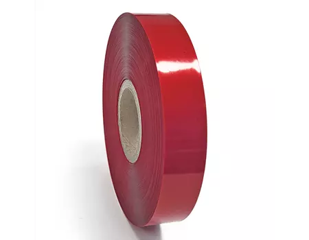 Bande plastique rouge pour banderoleuse de table 20mm x 200M | FTBRS20200-L | Bulteau Systems