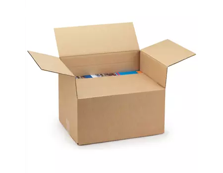 Caisse carton américaine double cannelure à hauteur variable 70 x 35 x 30 cm | BOC2069-M | Bulteau Systems