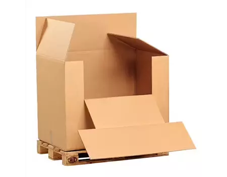 Caisse carton américaine double cannelure 118 x 78 x 107 cm eurotainer 1m3 | BOC2096-M | Bulteau Systems