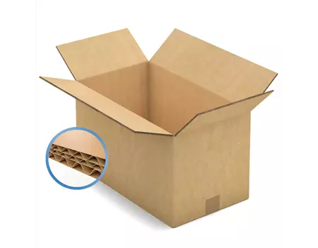 Caisse carton américaine triple cannelure 67 x 54 x 54 cm | BOC3009-M | Bulteau Systems