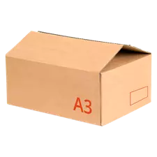 Caisse carton américaine double cannelure palettisable norme automobile type A3 120 x 50 x 50 cm