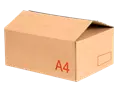 Caisse carton américaine double cannelure palettisable norme automobile type A4 120 x 50 x 30 cm | BOCG4-M | Bulteau Systems