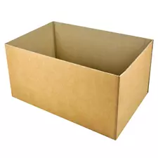 Demi-caisse carton américaine simple cannelure palettisable norme automobile type C40 30 x 20 x 9 cm